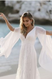 Svatební šaty Inca – detail modelu