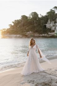 Svatební šaty Inca – detail spodní části