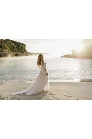 Svatební šaty Calvia – pohled zblízka