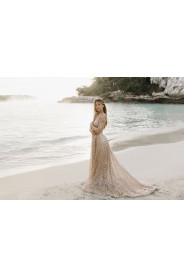 Svatební šaty Deia – čistá silueta