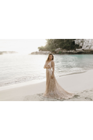 třpytivé svatební šaty