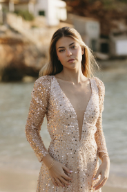 Svatební šaty Deia – přední pohled