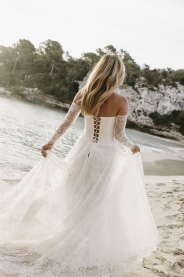 Svatební šaty Playa – detail zpracování