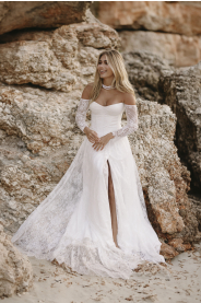 Svatební šaty Playa – elegantní detail