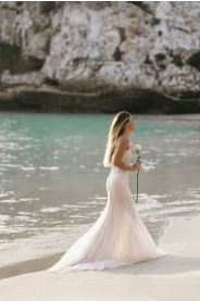 Svatební šaty Calla – detail modelu