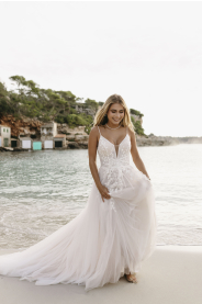 Svatební šaty Mirella – luxusní detail