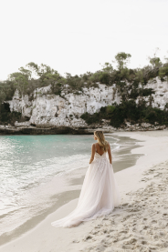 Svatební šaty Mirella – romantický detail