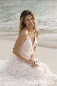 Svatební šaty Nerea – detail modelu