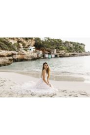 Svatební šaty Nerea – pohled zblízka