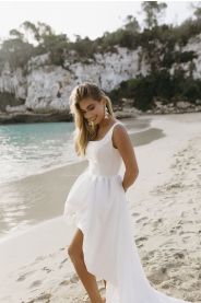 Svatební šaty Sai – jemný detail