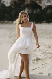 Svatební šaty Sai – detail materiálu