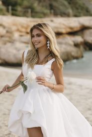 Svatební šaty Sai – detail spodní části