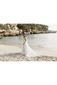 Svatební šaty Ariana – pohled zblízka