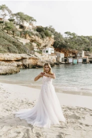 Svatební šaty Vicky – detail střihu