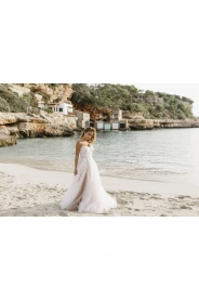 Svatební šaty Vicky – detail horní části