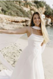 Svatební šaty Claudia – detail spodní části