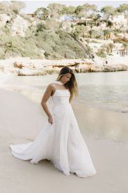 Svatební šaty Claudia – detail střihu