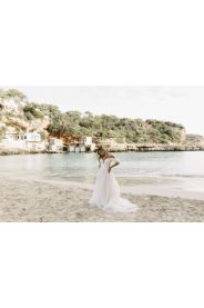 Svatební šaty Leela – romantický detail