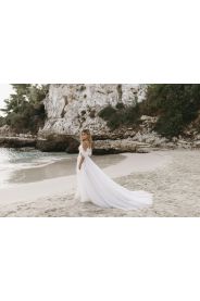 Svatební šaty Leela – čistá silueta