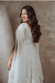 Svatební šaty pro plnoštíhlé Inca Plus – přední pohled