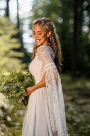 Svatební šaty Aluna – detail modelu