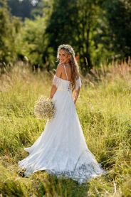 Svatební šaty Nelis – přední pohled