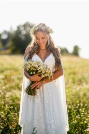 Svatební šaty Vesna – přední pohled