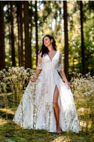 Svatební šaty Veira – detail modelu