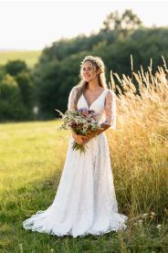 Svatební šaty Veira – elegantní detail