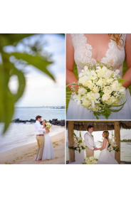 Lehounké svatební šaty MEGAN, vel. 34 – celkový vzhled