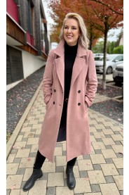 vlněný kabát s kašmírem