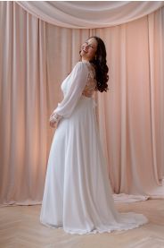 Svatební šaty pro plnoštíhlé Alma Plus – přední pohled