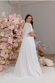 Svatební šaty pro plnoštíhlé Simi Plus – detail modelu