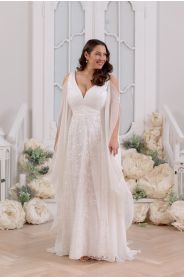 Svatební šaty pro plnoštíhlé Vesna Plus MiaBella