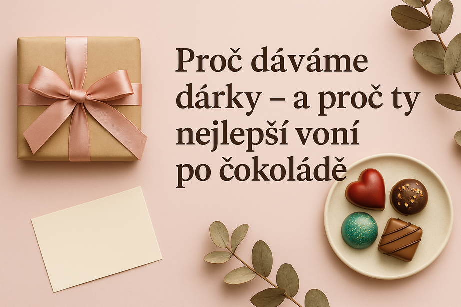 Proč dáváme dárky – a proč ty nejlepší voní po čokoládě 🍫