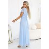 Světle modré tylové šaty se třpytkami (Velikost UNI)