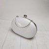 28749 strieborna trblietava kabelka