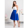 Modrá áčková krátka sukňa (Velikost 4XL)