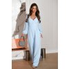 Svetlomodrý overal so šifónovými rukávmi (Méret L)