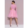 Ružová krátka tylová sukňa (Méret M)