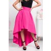 Cyklámenová asymetrická sukňa (Méret 4XL)