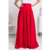 Červená dlhá sukňa (Méret 4XL)