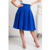 Modrá áčková krátka sukňa (Méret 4XL)
