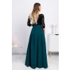 Smaragdová dlhá sukňa (Méret 4XL)