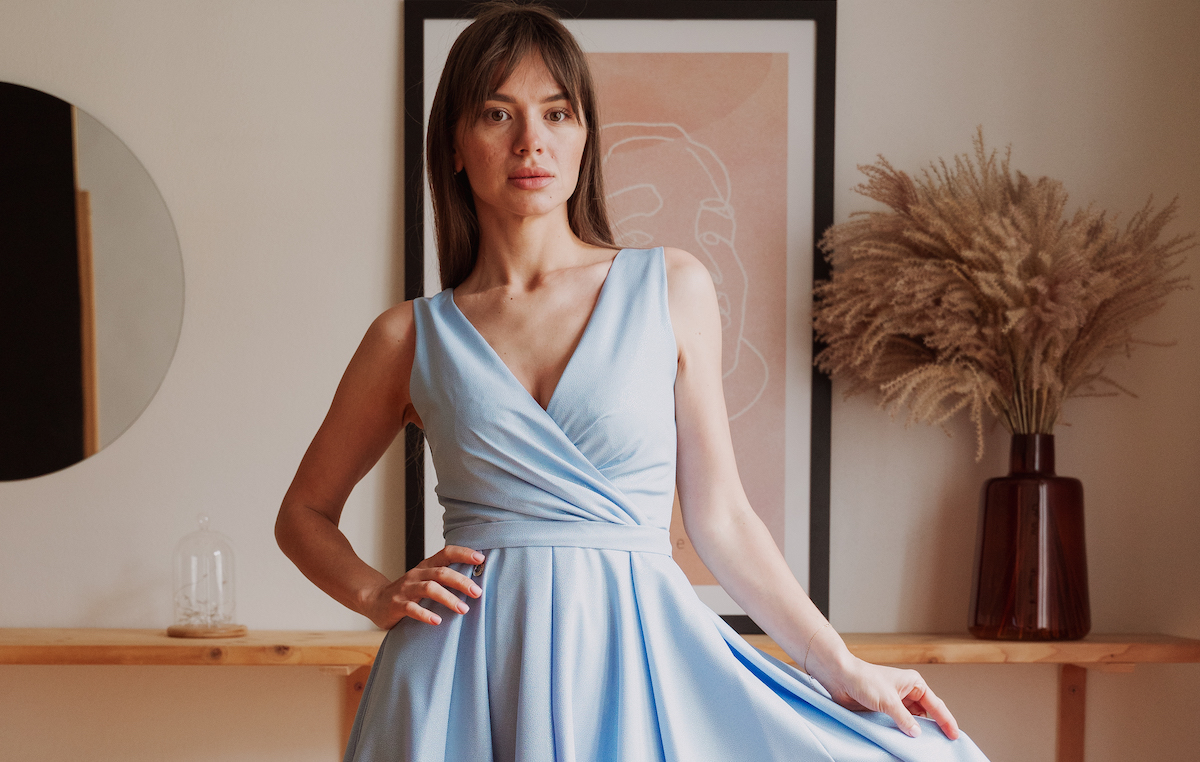 Šaty na nízku postavu