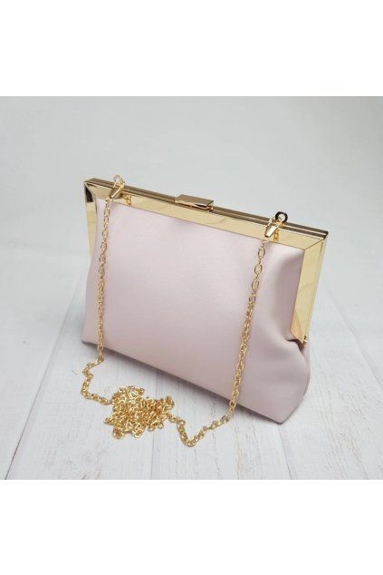 Ružová matná kabelka