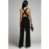 Čierny overal s viazaním