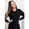 Čierna predĺžená blúzka
