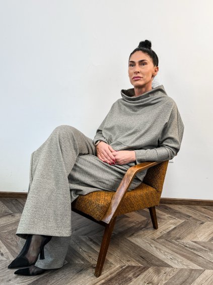 Zlato-béžová mikina ZLATA