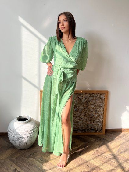 Zelené nohavice VIVA